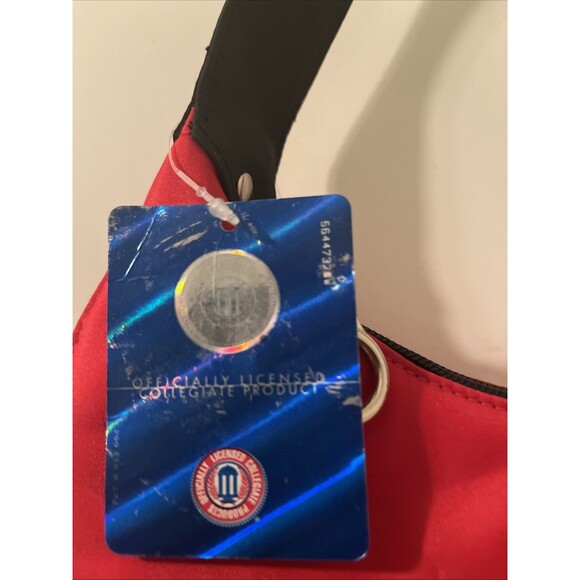 Most Valuable Fan MVF By Littlearth Nebraska Cornhuskers Purse Handbag Red - Picture 5 of 12